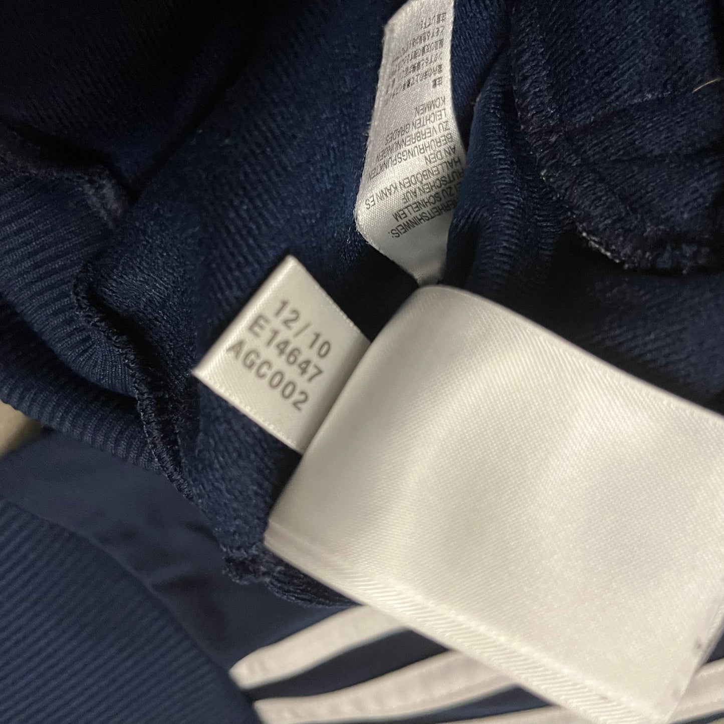 2010 Blue White Adidas Firebird Track Jacket - XL