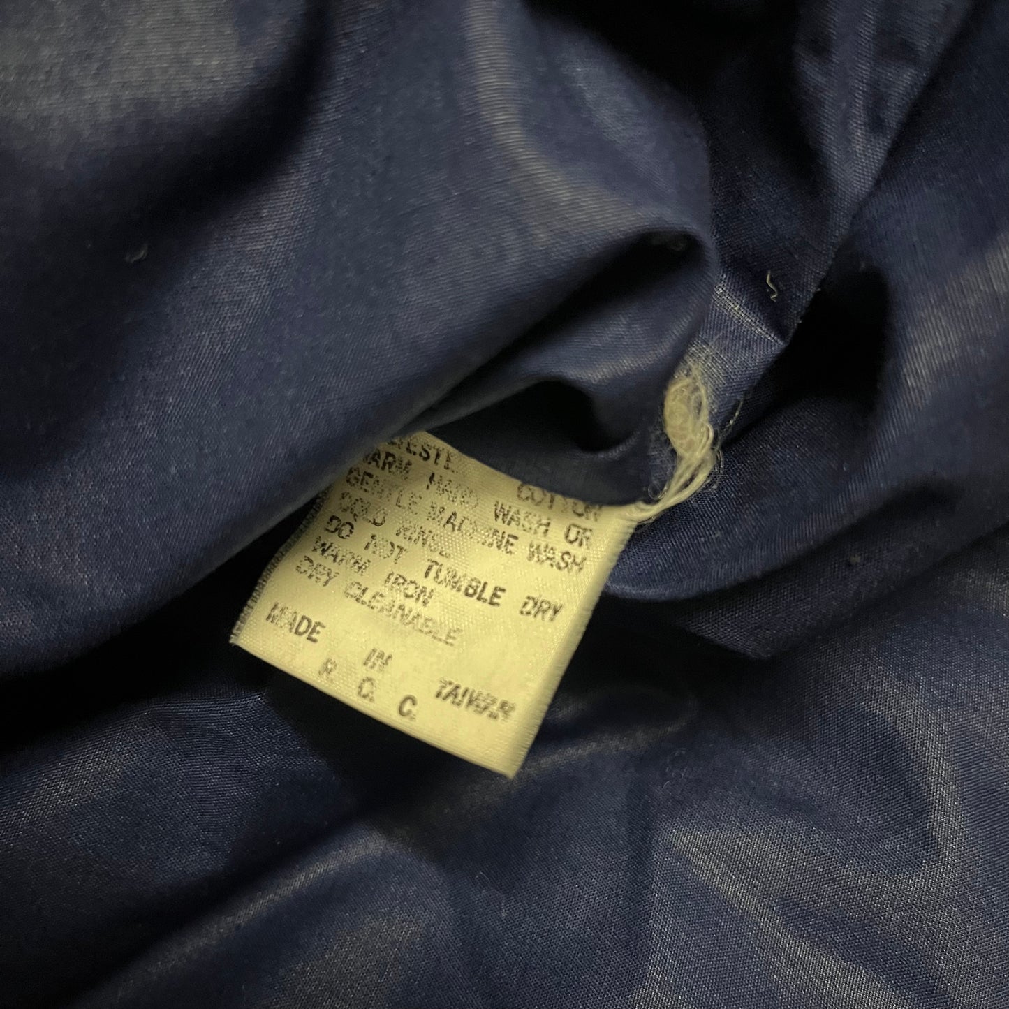 Vintage Blue Camel Vest - M