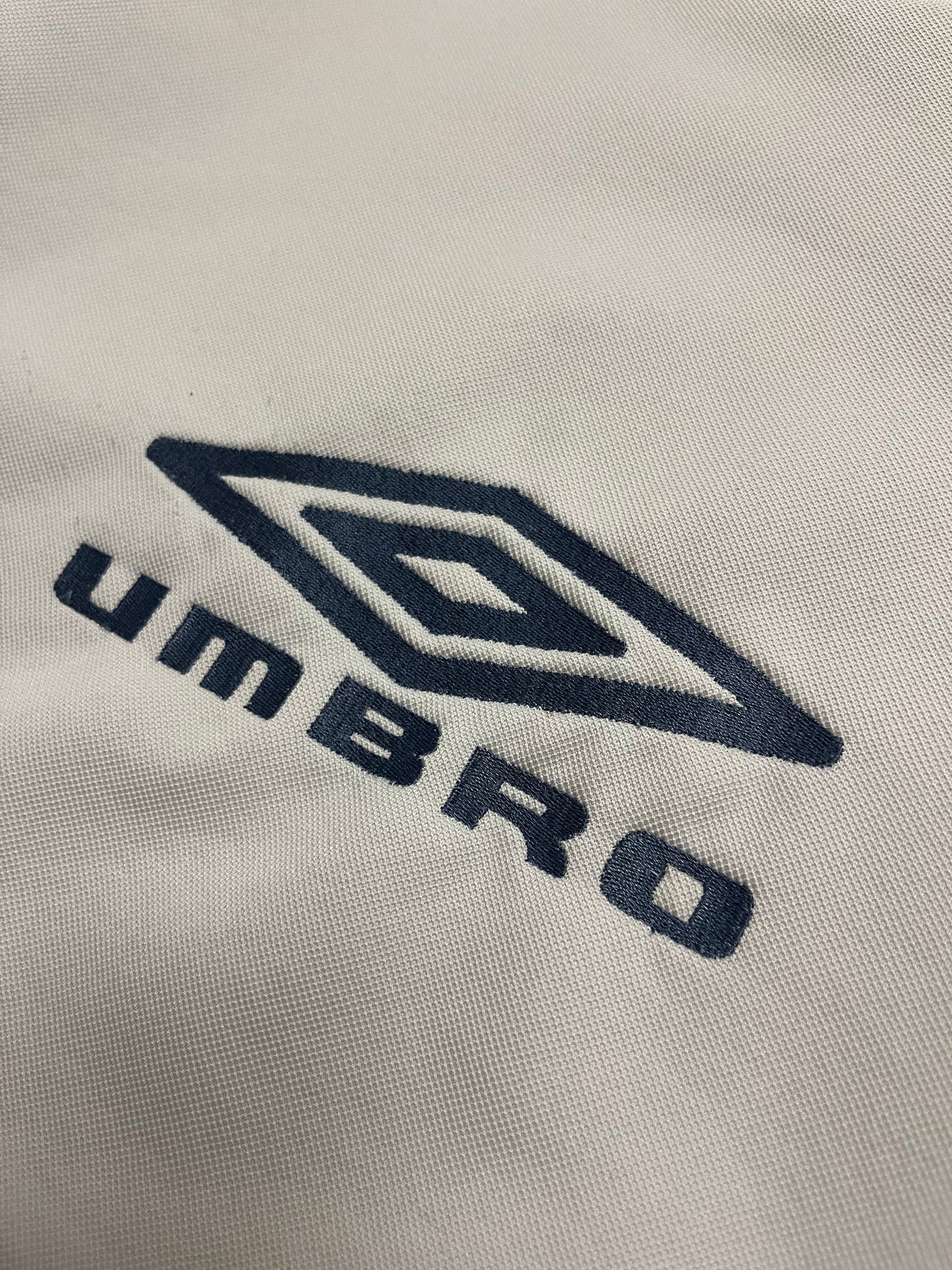 Vintage Y2K White Blue Umbro Sweater - L