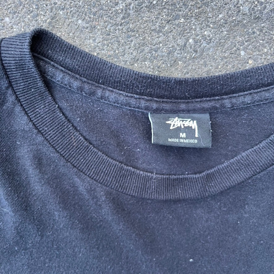Black Stüssy Longsleeve - M