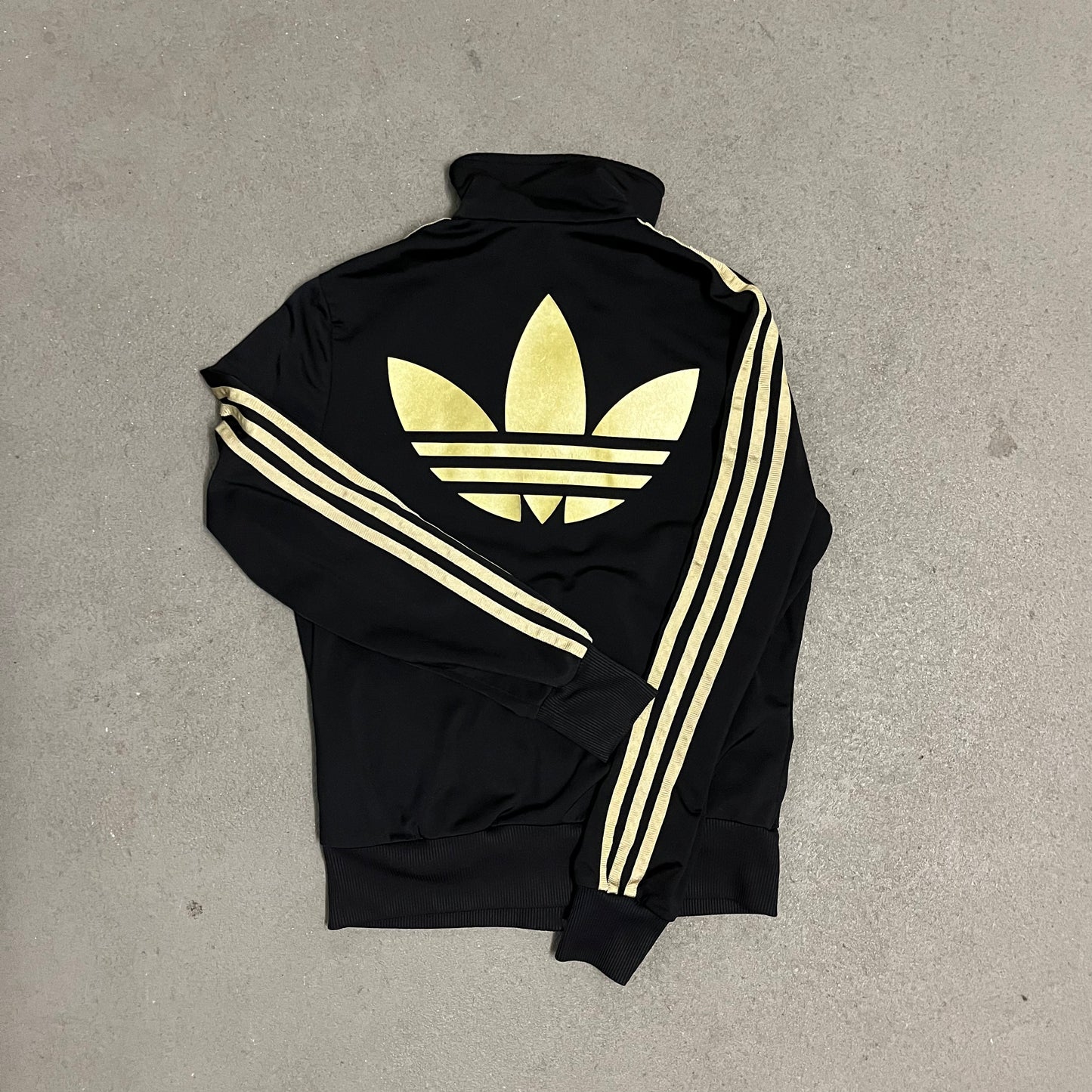 2010 Black Gold Adidas Track Jacket - M (W)