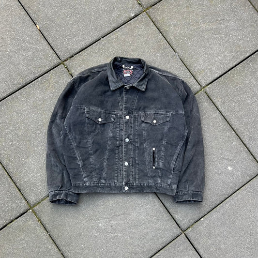 Vintage Black Diesel Cord Jacket  - L