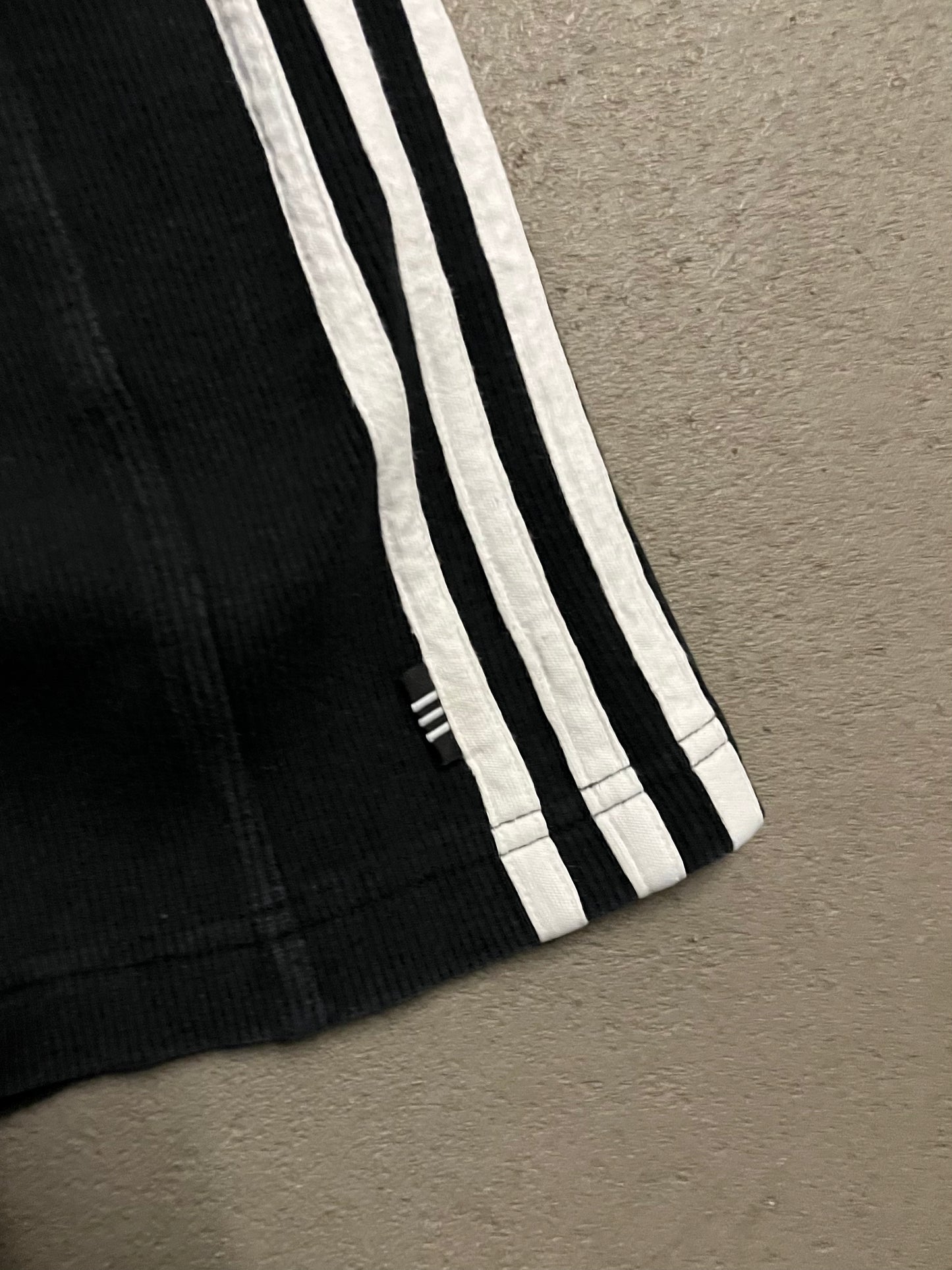Vintage 90s Black White Adidas Top - M (W)