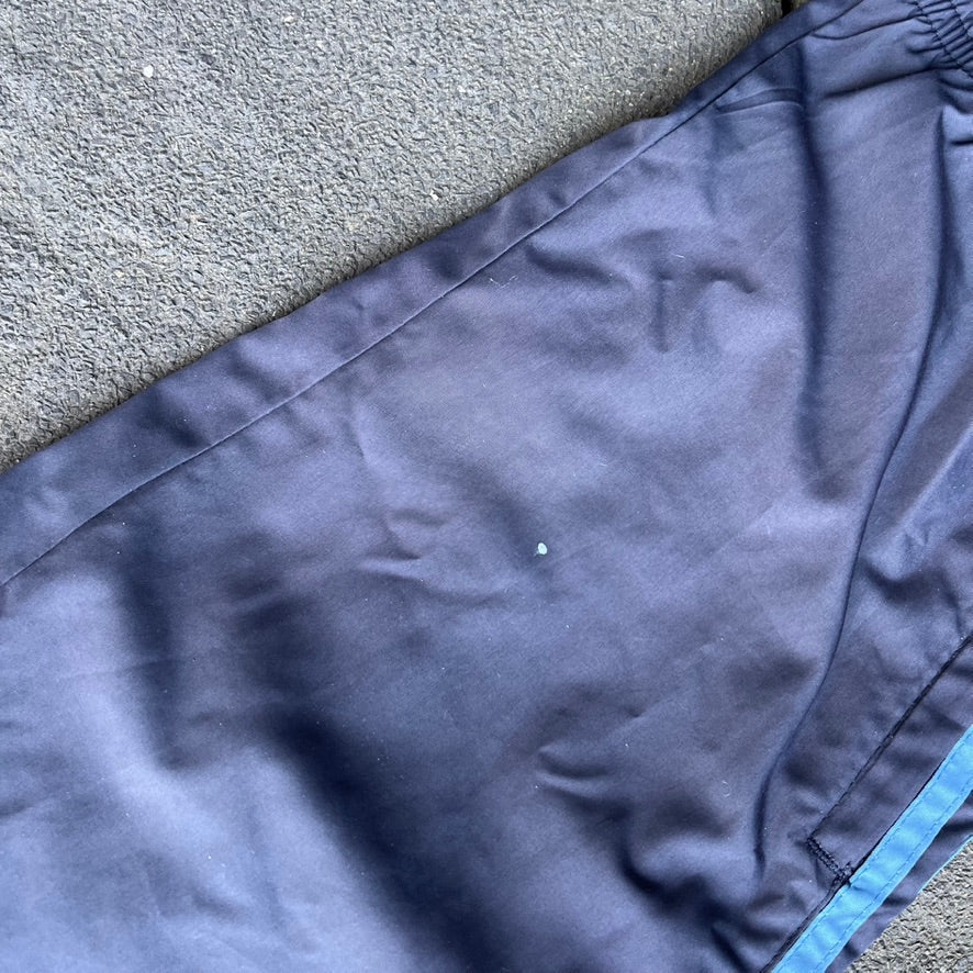 Vintage Blue Adidas Real Madrid Track Pants - L