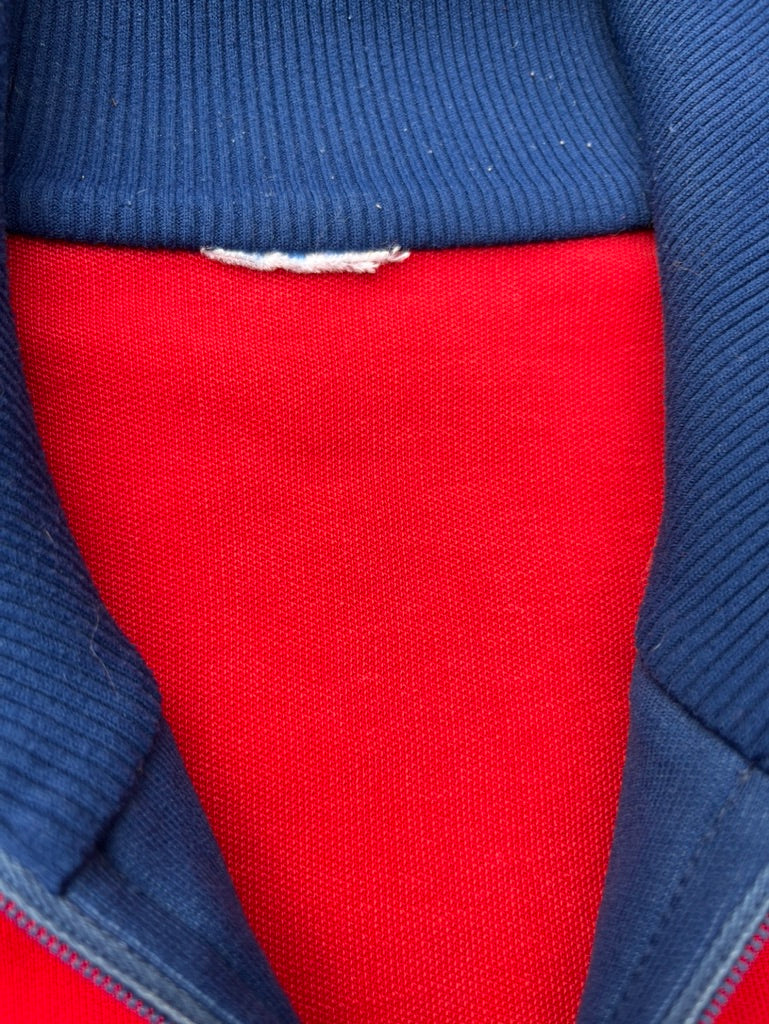 Vintage Blue Red Adidas Track Jacket - M