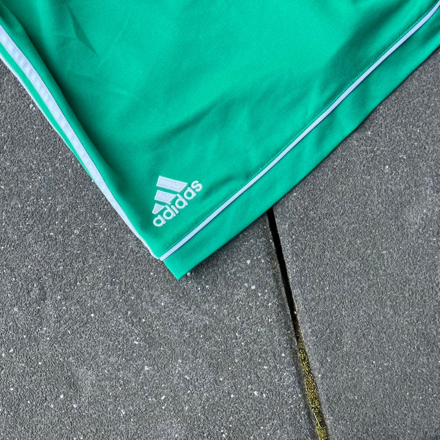 2018 Green Adidas Shorts - L