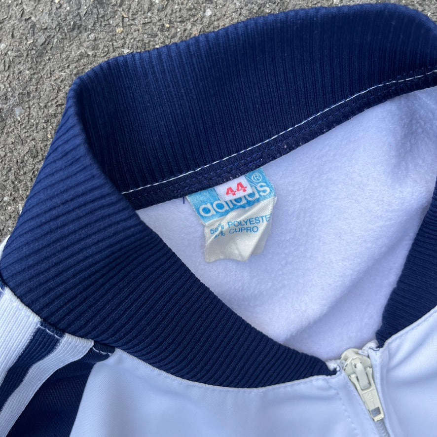 Vintage 90s White Adidas Track Jacket - M (W)