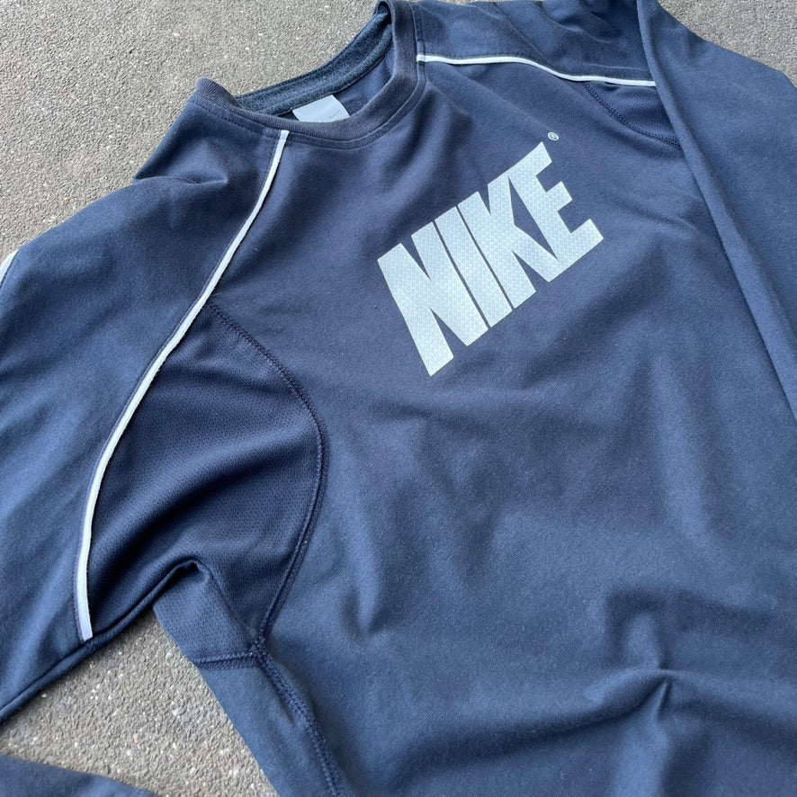 Vintage Blue Nike Longsleeve - L