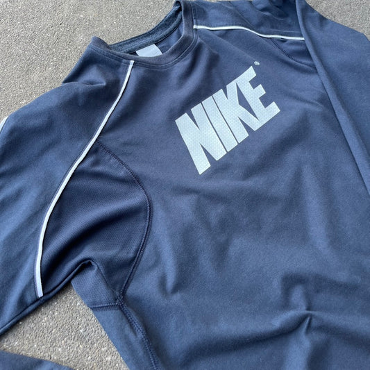 Vintage Blue Nike Longsleeve - L