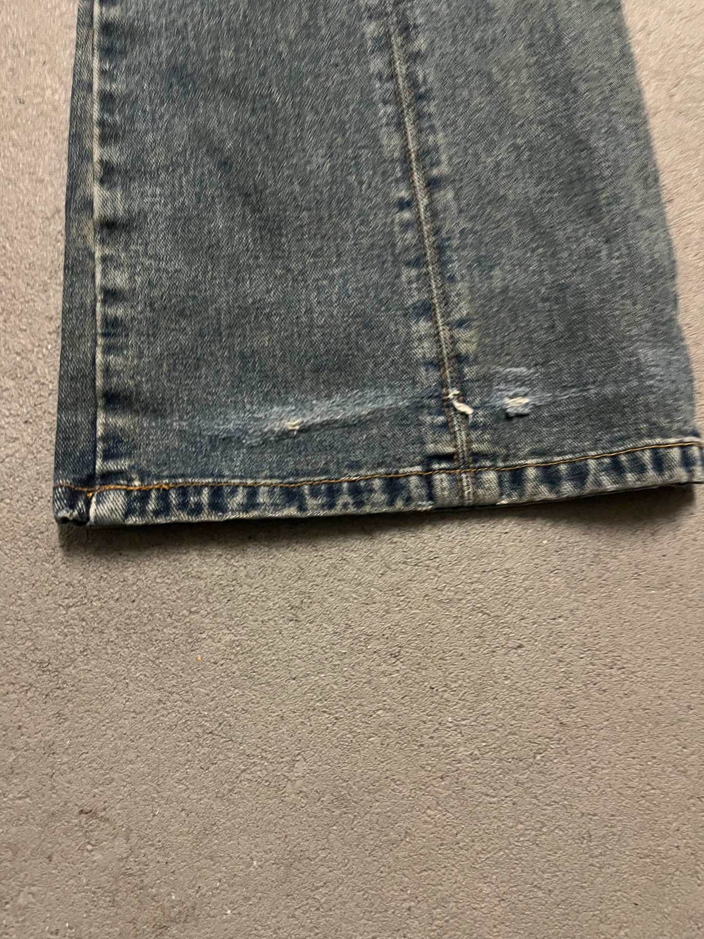 Vintage Y2K Fishbone Bootcut Jeans - M (W)