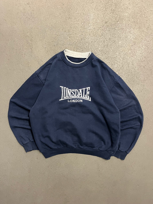 Vintage Y2K Blue Lonsdale Sweater - M (W)