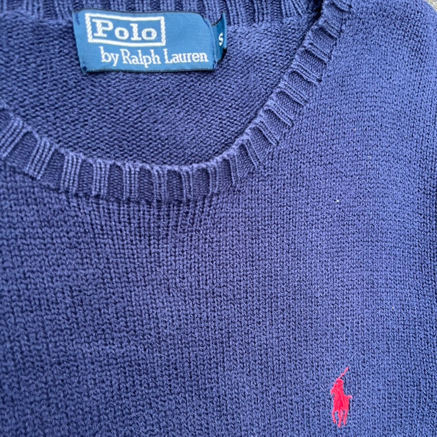 Blue Ralph Lauren Knit Sweater  - L