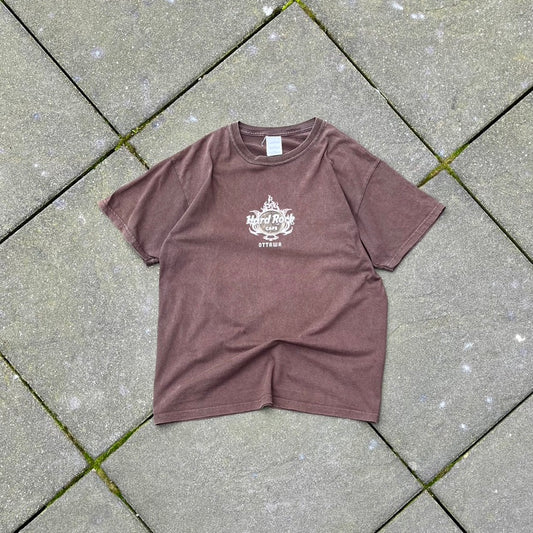 Vintage Brown Hard Rock Tee - L