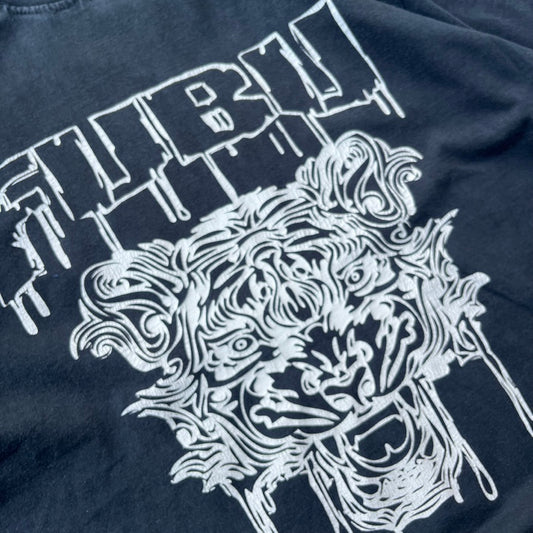 Vintage Y2K Black Fubu Tee - L