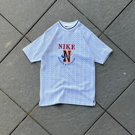 Vintage White Nike Tee - L