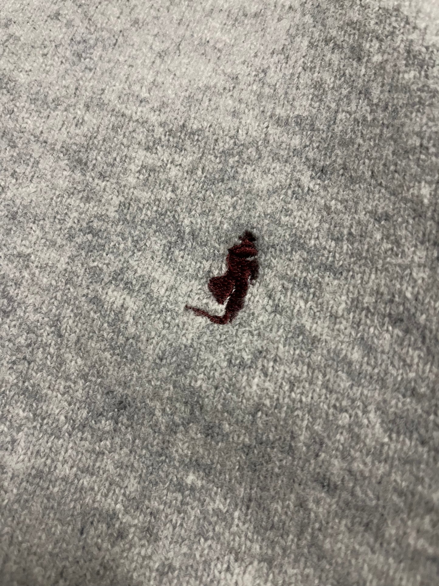 Vintage Grey Malboro Classics Knit Sweater - L