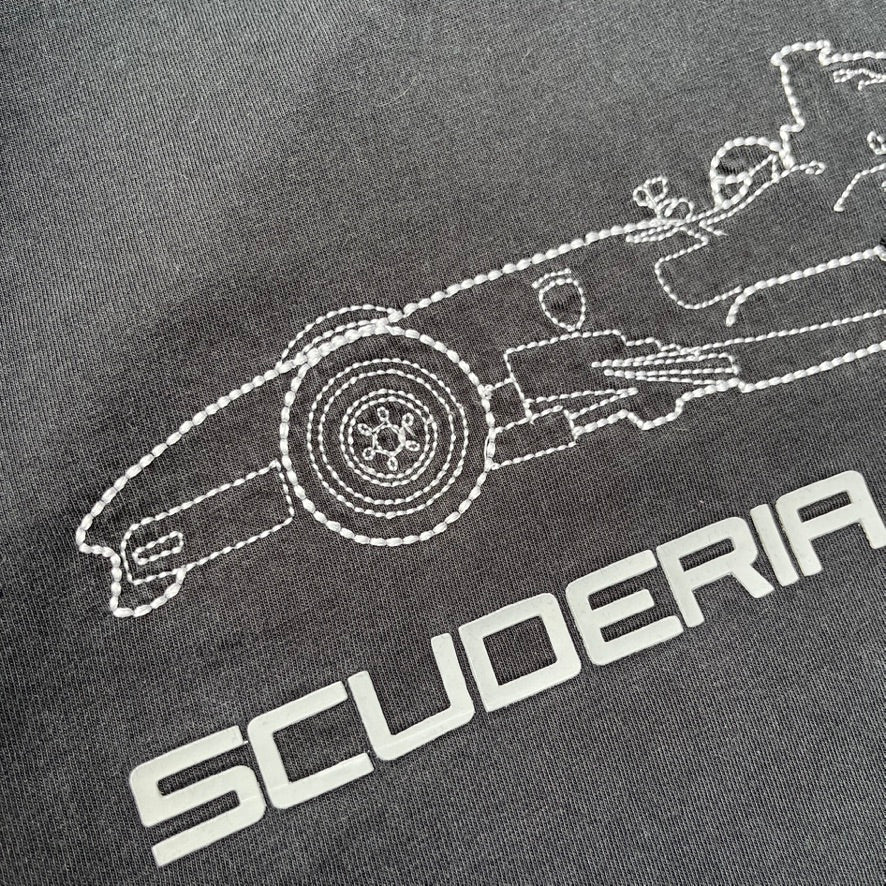 Vintage Black Ferrari Tee - L