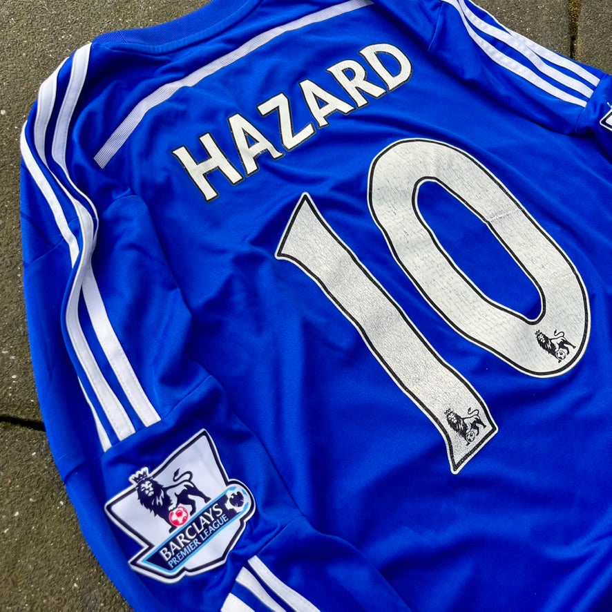 2014 Blue Adidas Hazard Chelsea Kit - L