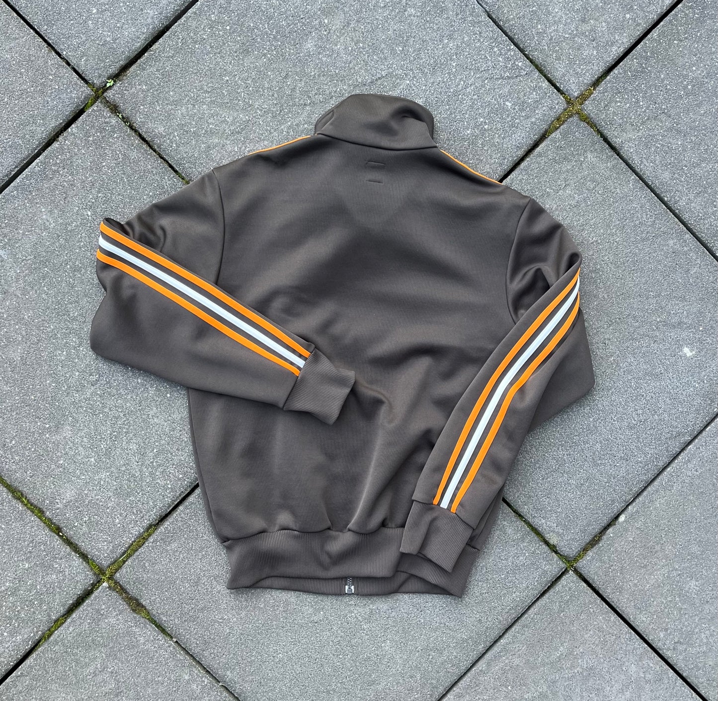Vintage Brown Adidas Track Jacket - M