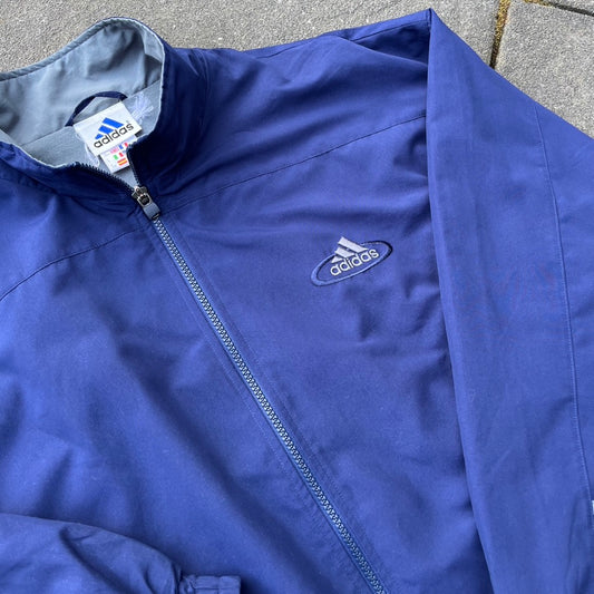 Vintage 1999 Blue Adidas Track Jacket - L