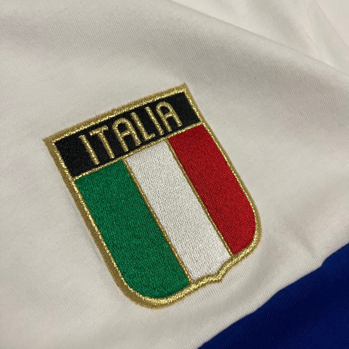 White Adidas Italia Tee - L