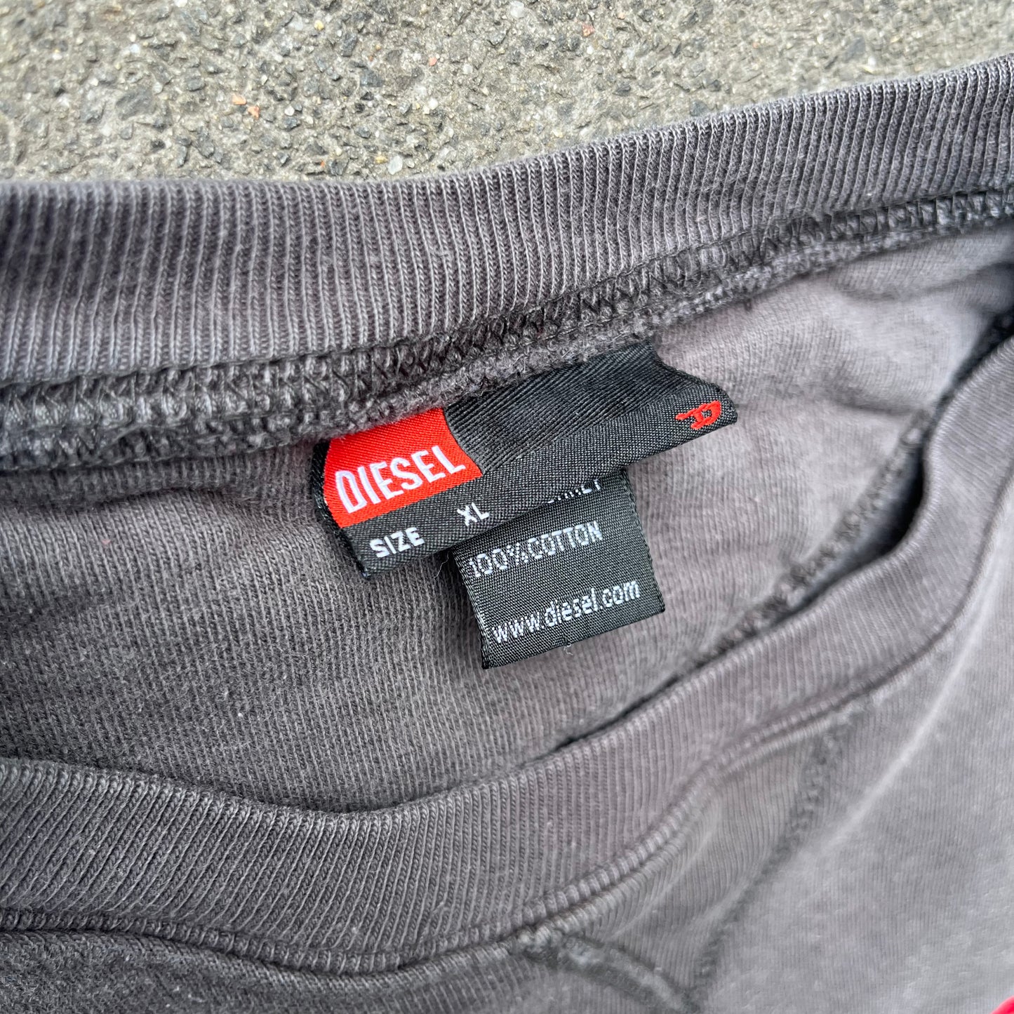 Vintage Grey Diesel Sweater - L (W)