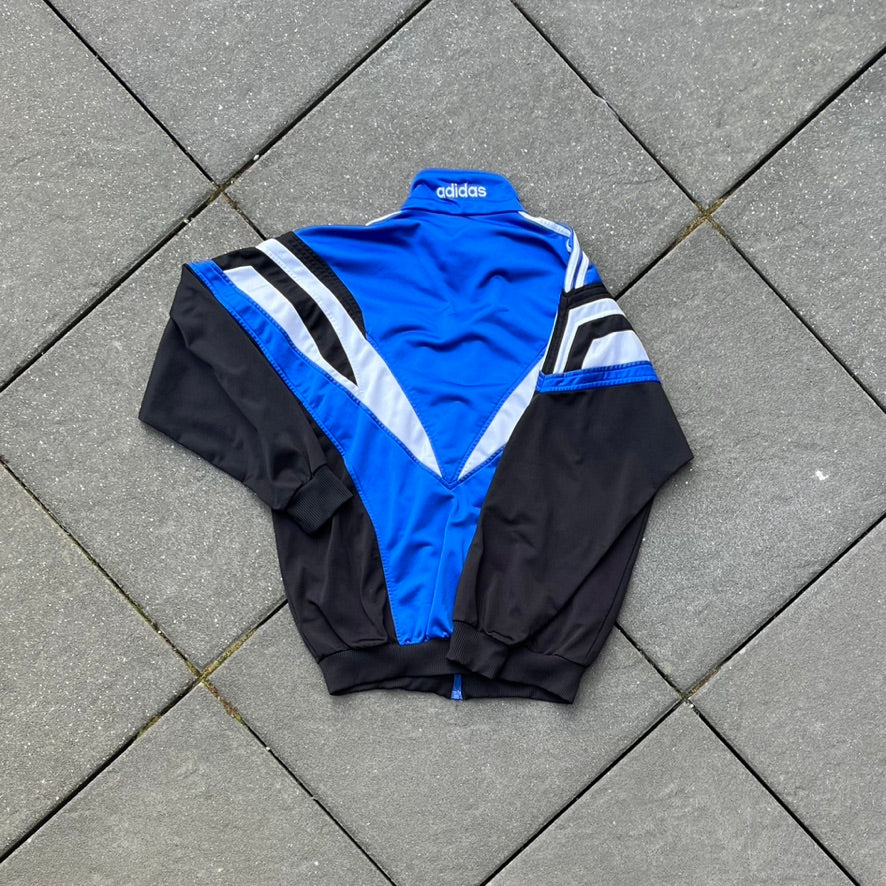 Vintage 90s Blue Adidas Track Jacket - L