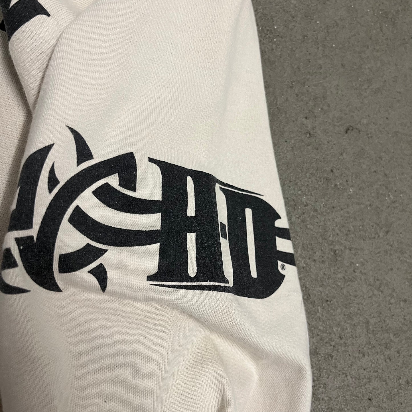 2007 Beige Harley Davidson Tribal Longsleeve - L