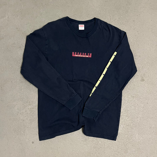 Black Supreme Longsleeve - L