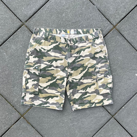 Green Camo Carhartt Cargo Shorts - 42