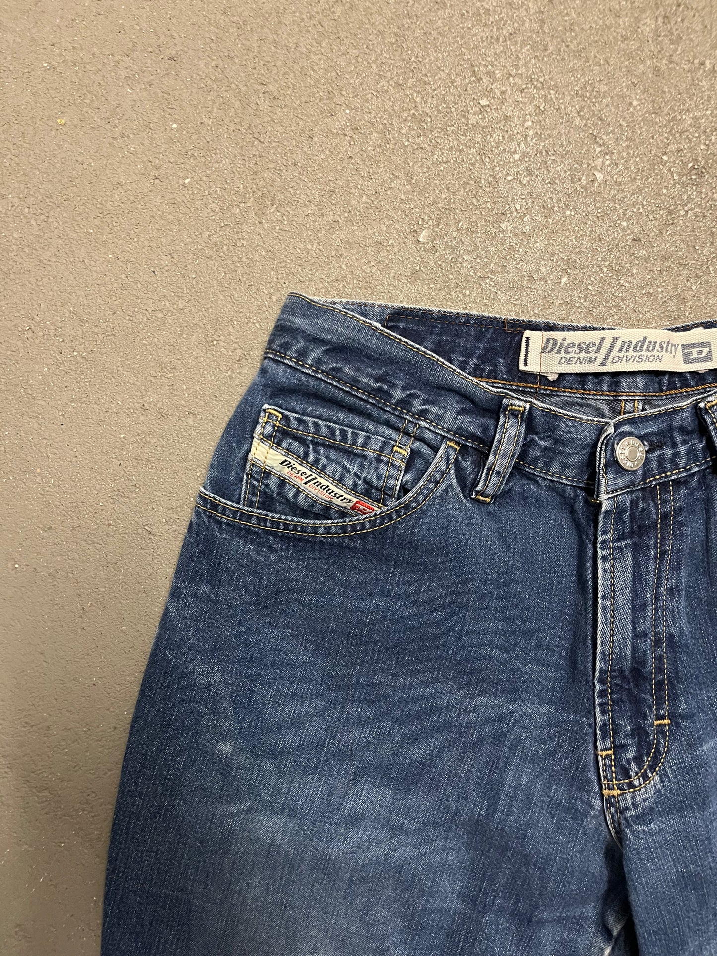 Vintage Y2K Blue Diesel Bootcut Jeans - 30