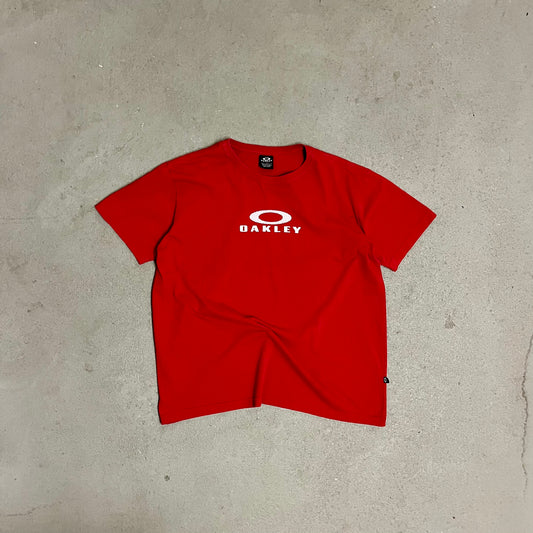 Vintage Red Oakley Tee - M