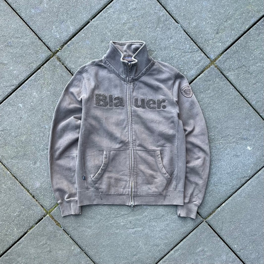 Brown Blauer Zip Up - L