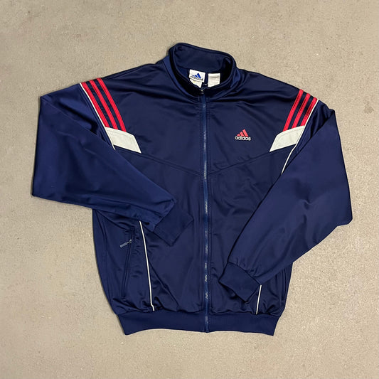 Vintage 2000 Blue Adidas Track Jacket - L