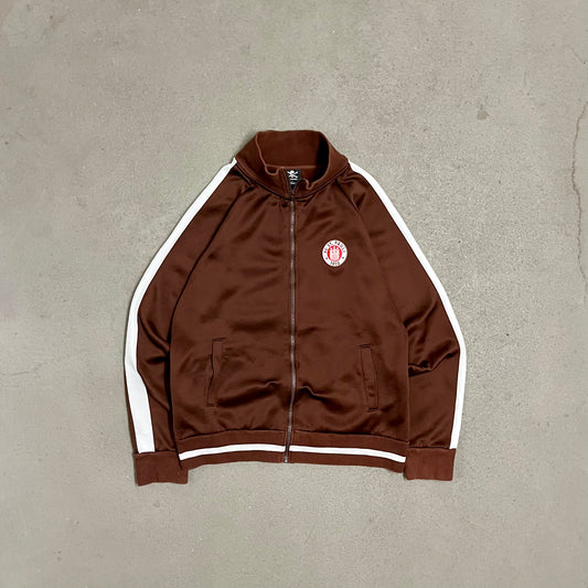 Vintage Brown FC St Pauli Track Jacket - M