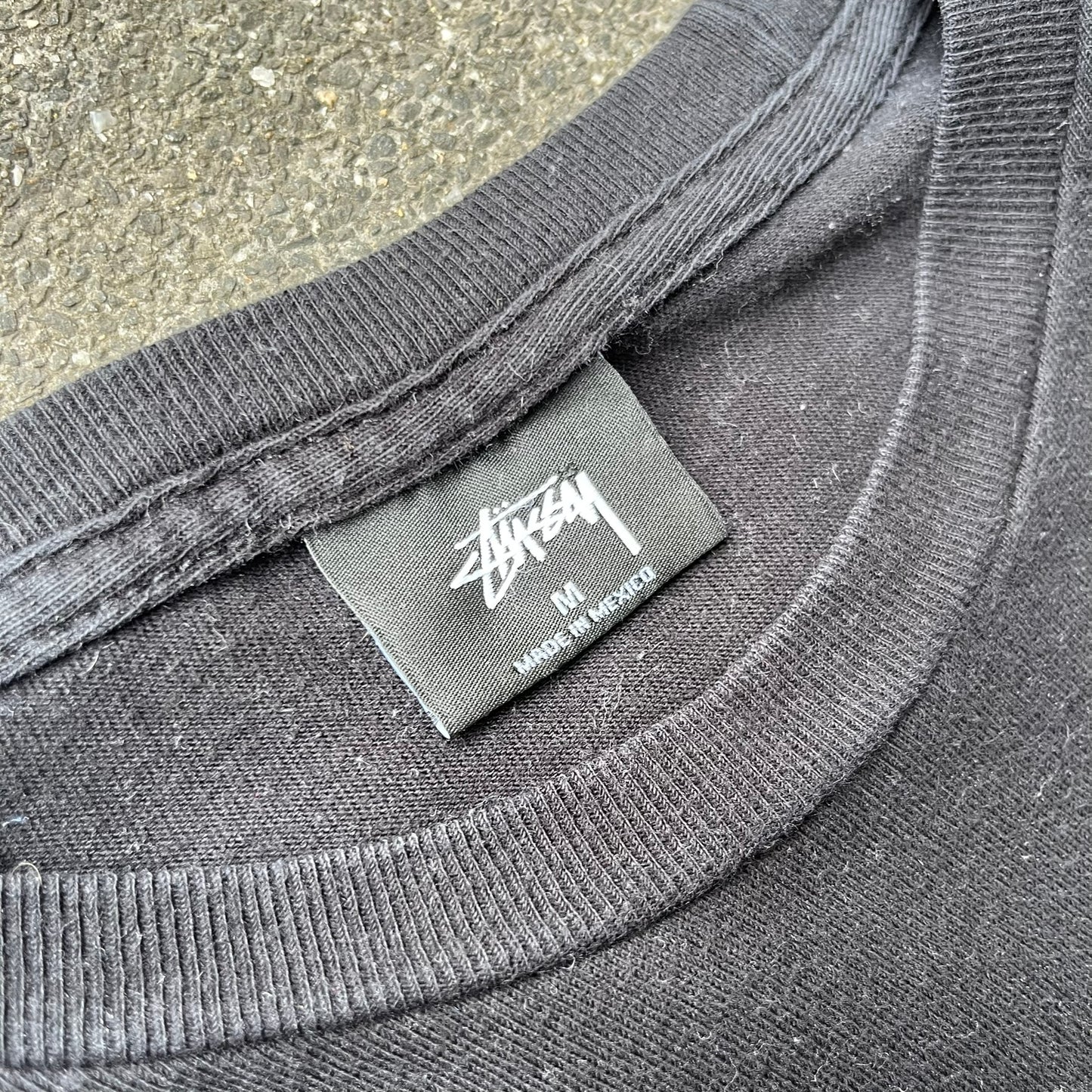 Black Stüssy Tee - M