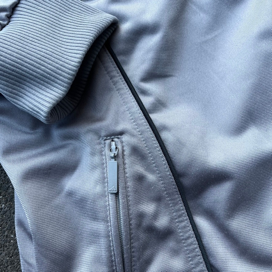 Vintage 2001 Silver Adidas Track Jacket - L