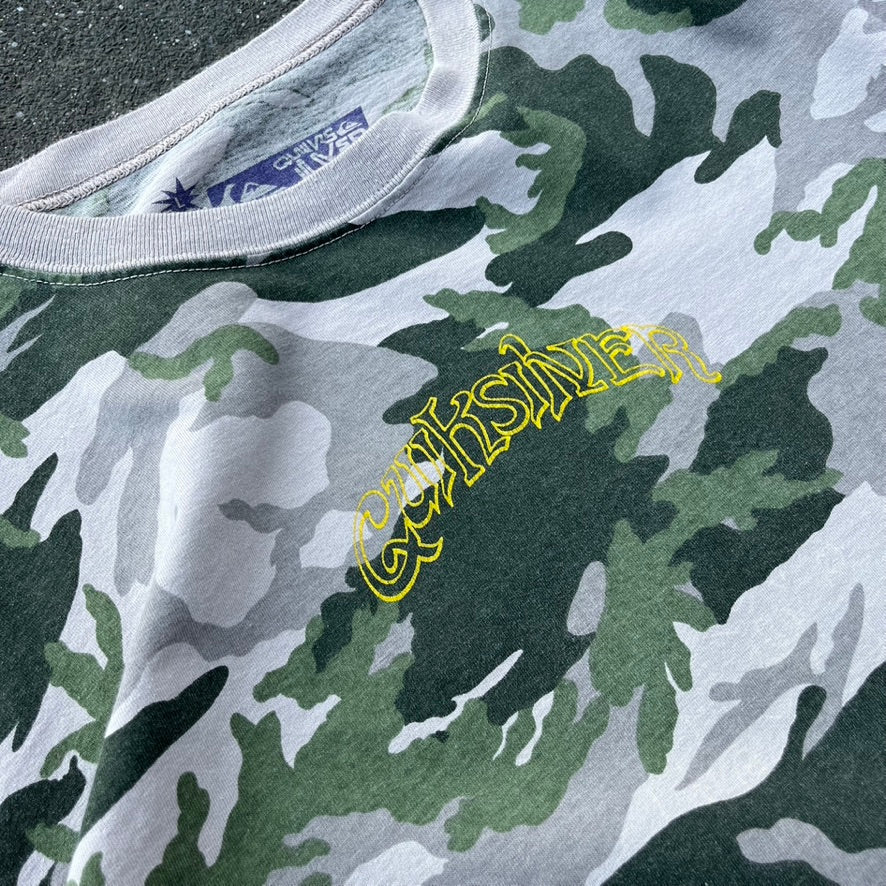Beige Quicksilver Camo Tee - L