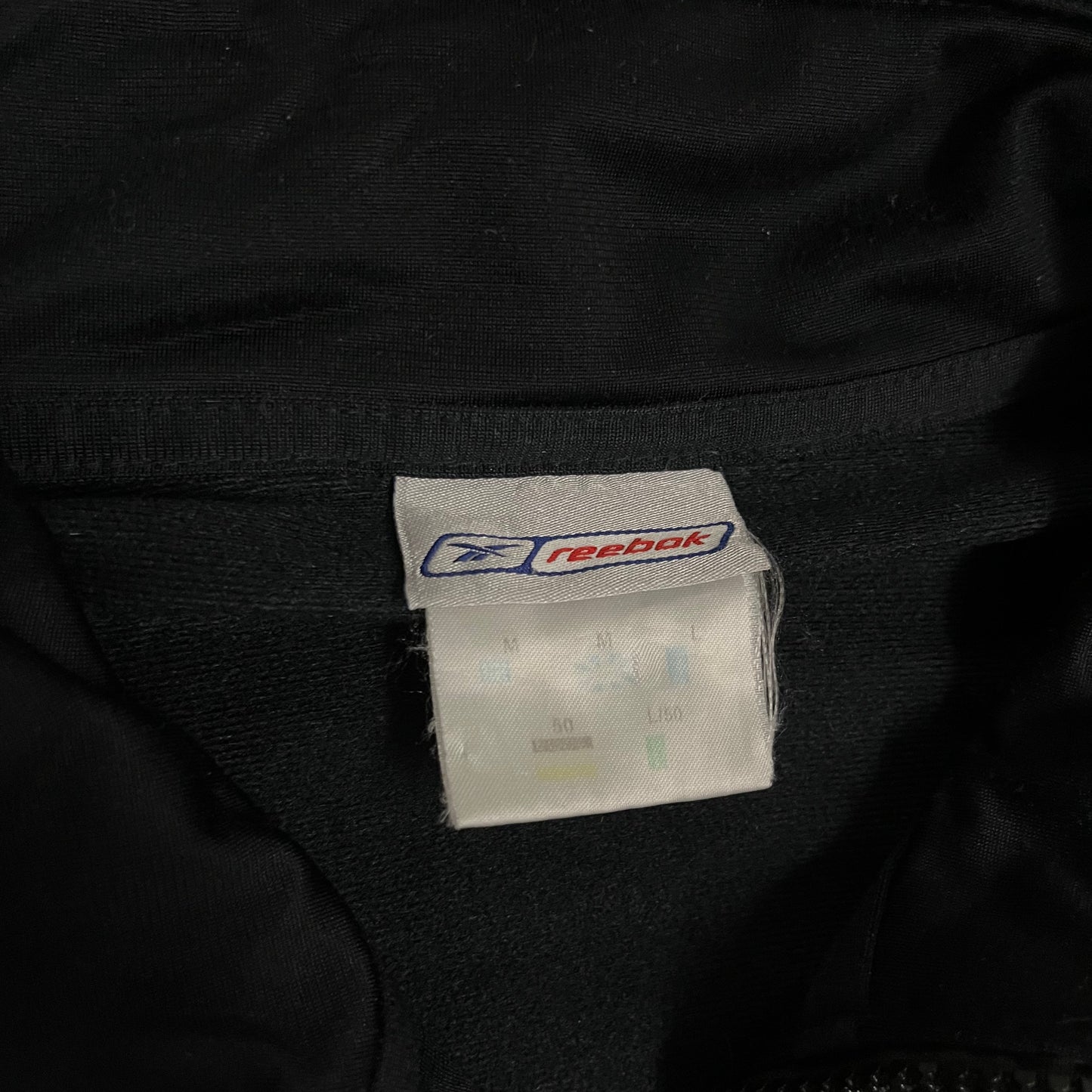 Vintage Black Reebok Track Jacket - L
