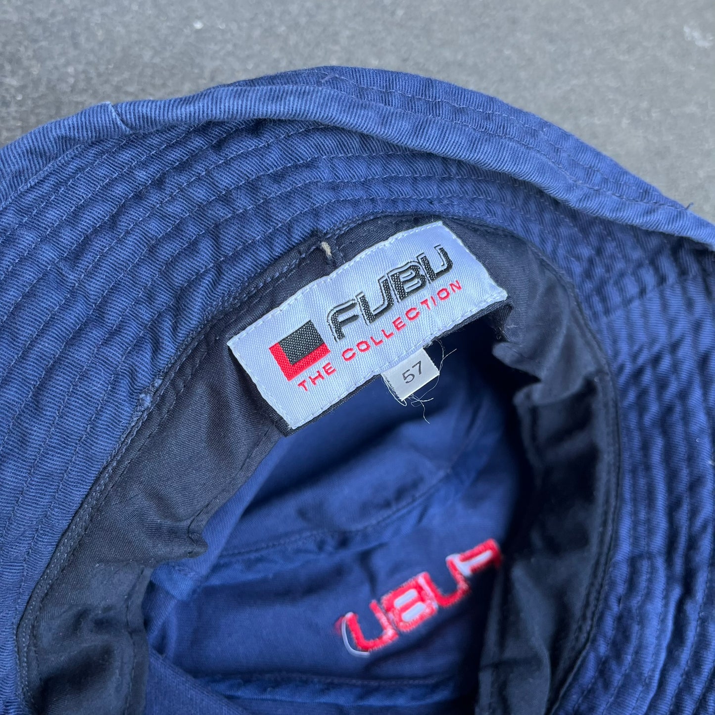 Vintage Y2K Blue Fubu Bucket Hat
