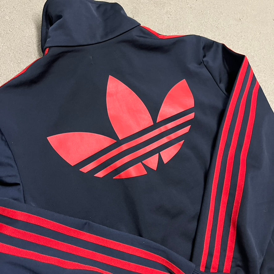 Blue Red Adidas Track Jacket - L (W)
