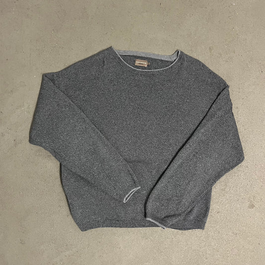 Vintage Grey Chevignon Knit Sweater - L