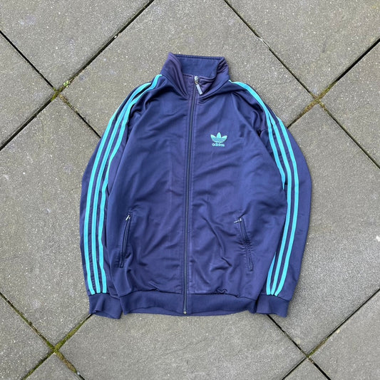 Vintage Blue Adidas Track Jacket - M