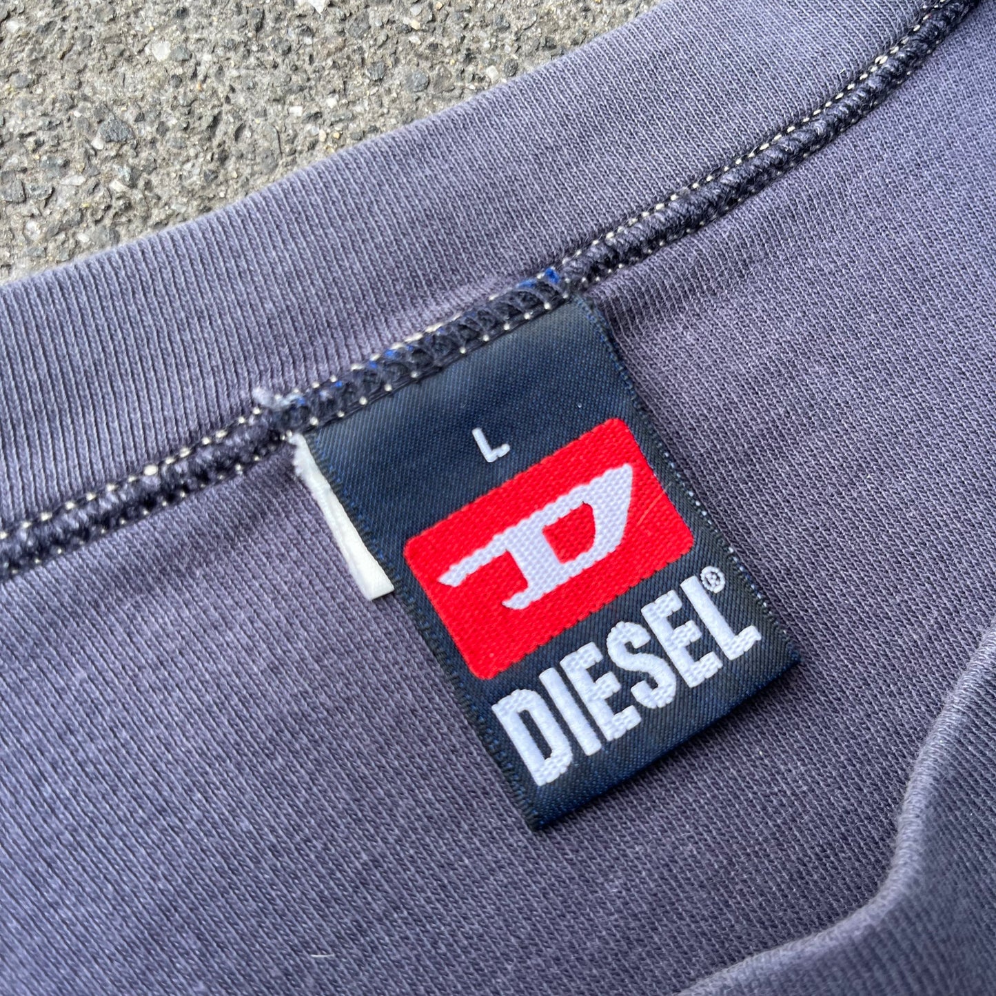 Vintage Blue Diesel Longsleeve - L