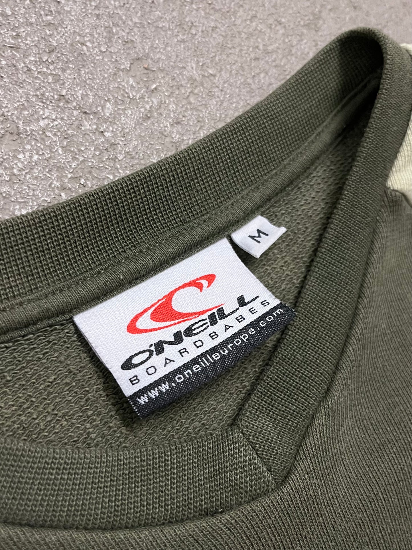 Vintage Y2K Green O'Neill Santa Cruz California Sweater - M (W)