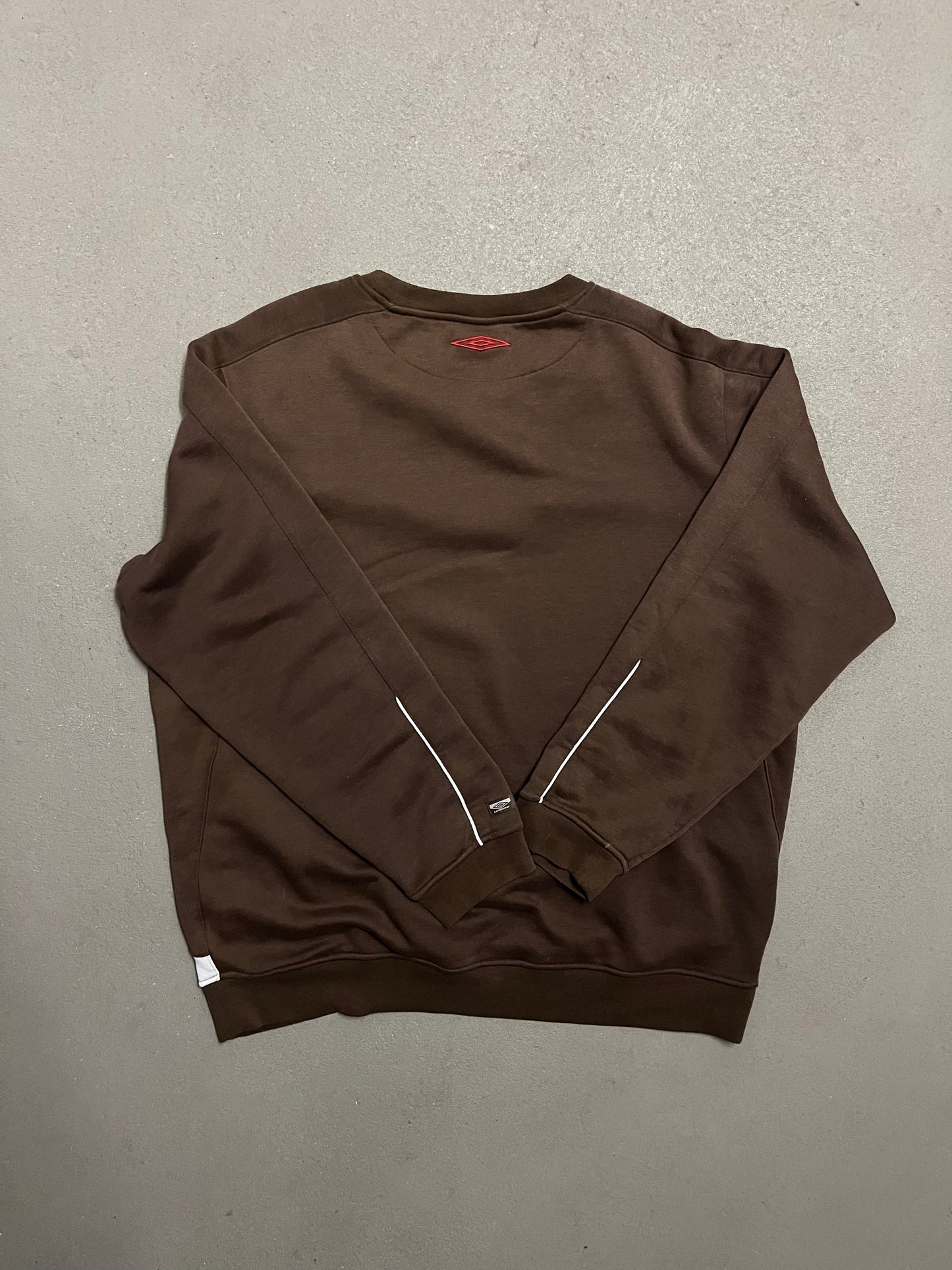 Vintage Y2K Brown Umbro Sweater - XL