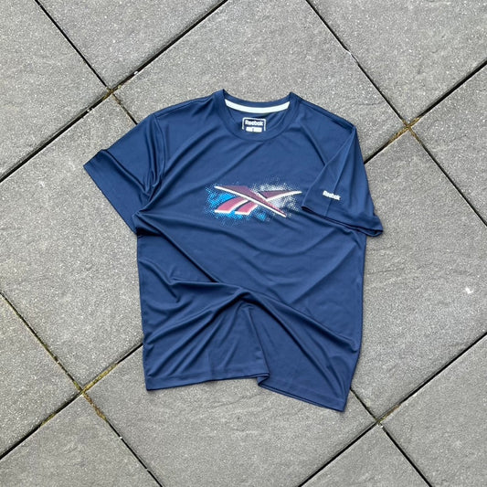Vintage Blue Reebok Jersey - L