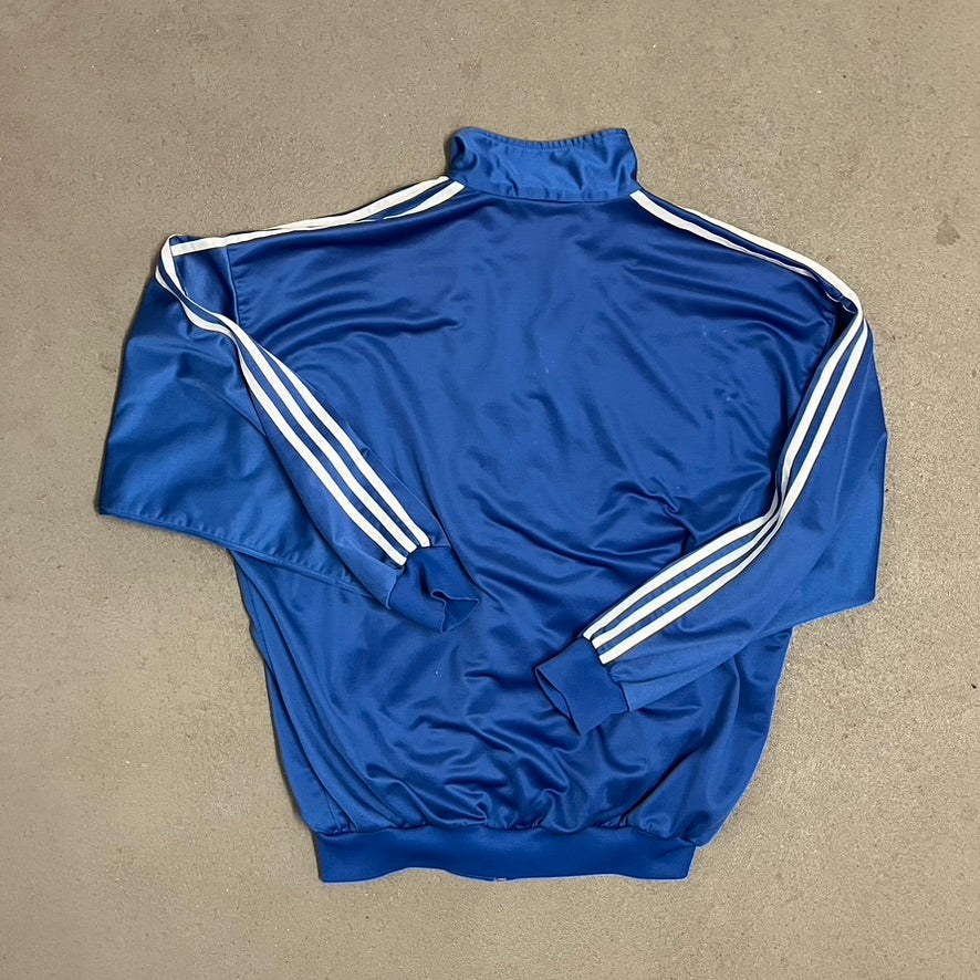 Vintage 90s Blue Adidas Track Jacket - L