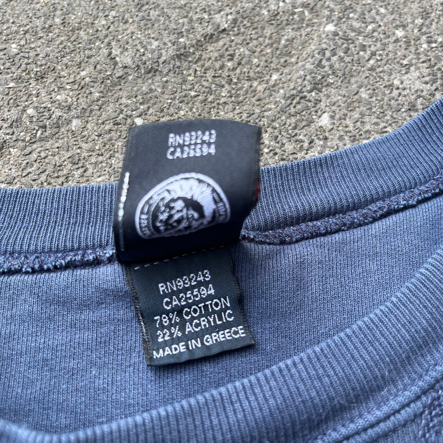 Vintage Blue Diesel Sweater - L (W)