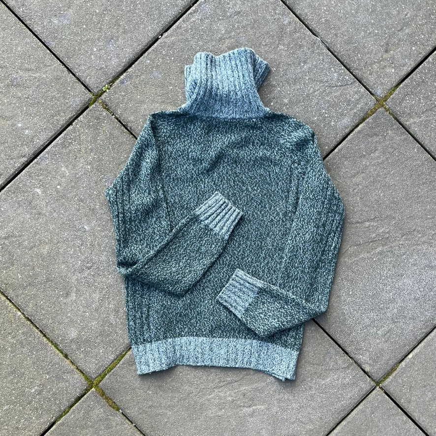 Vintage Green Diesel Knit Zip Up - M (W)